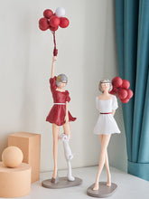 Load image into Gallery viewer, Balloon Girl Sculpture
