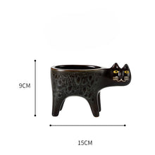 Load image into Gallery viewer, Animated Cat Ceramic Vase
