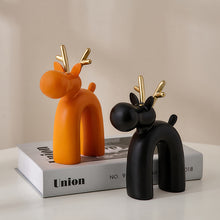 Load image into Gallery viewer, Abstract Elk &amp; Cat Ornaments
