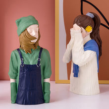 Load image into Gallery viewer, Modern Sweater Girl Figurines

