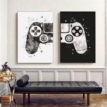 Load image into Gallery viewer, Black &amp; White PS Controller
