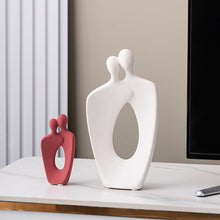 Load image into Gallery viewer, Abstract Ceramic Love Sculpture
