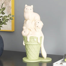 Load image into Gallery viewer, Ice Cream Cat Decor
