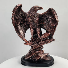 Load image into Gallery viewer, Black Hawk Eagle Sculpture
