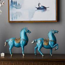 Load image into Gallery viewer, Antique Stallion Horses
