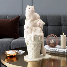 Load image into Gallery viewer, Ice Cream Cat Decor
