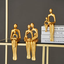 Load image into Gallery viewer, Abstract Golden Family
