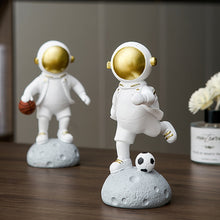 Load image into Gallery viewer, Astronaut Athlete Decor Figurine
