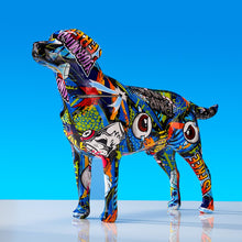 Load image into Gallery viewer, Graffiti Dog Statuette
