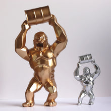 Load image into Gallery viewer, Geometric Mad King Kong Statue
