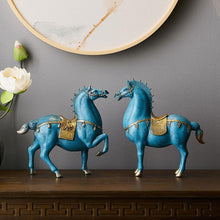 Load image into Gallery viewer, Antique Stallion Horses
