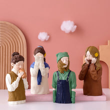 Load image into Gallery viewer, Modern Sweater Girl Figurines
