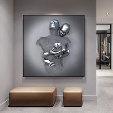 Load image into Gallery viewer, Metal Abstract Lovers
