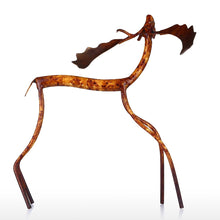 Load image into Gallery viewer, Iron Moose Sculpture
