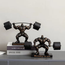 Load image into Gallery viewer, Weightlifting Hercules Decor Statue

