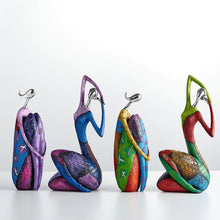 Load image into Gallery viewer, Abstract Cultural Woman Sculpture
