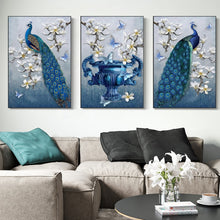 Load image into Gallery viewer, Peacock and Lily
