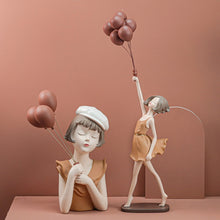 Load image into Gallery viewer, Exquisite Girl with Flying Balloon
