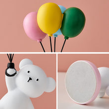 Load image into Gallery viewer, Baby Polar Bear With Balloons﻿
