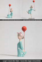 Load image into Gallery viewer, Retro Style Girl With Balloons
