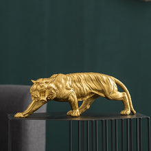 Load image into Gallery viewer, Golden Bull &amp; Bear Statues
