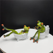 Load image into Gallery viewer, Leggy Frog Figurines
