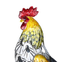 Load image into Gallery viewer, Iron Rooster Sculpture
