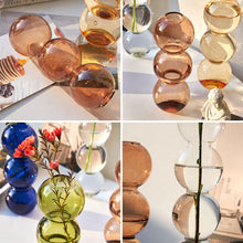Load image into Gallery viewer, Stacked Sphere Glass Vase
