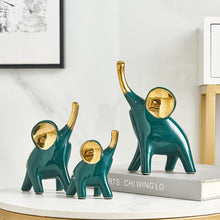 Load image into Gallery viewer, Ceramics Abstract Elephant &amp; Papercrane
