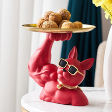 Load image into Gallery viewer, Muscular French Bulldog Candy Tray
