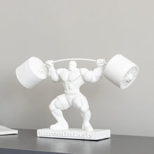 Load image into Gallery viewer, Weightlifting Hercules Decor Statue
