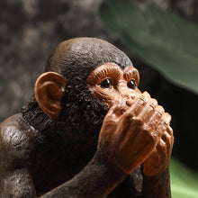 Load image into Gallery viewer, Wild Three Wise Monkeys
