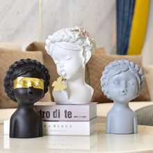 Load image into Gallery viewer, Butterfly Girl and Baby Angel Sculptures
