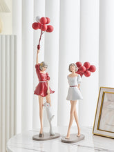 Load image into Gallery viewer, Balloon Girl Sculpture
