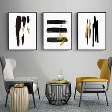 Load image into Gallery viewer, Abstract Gold Stroke
