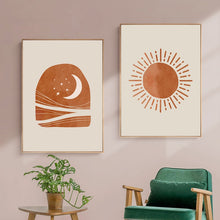Load image into Gallery viewer, Sun And Moon Landscape

