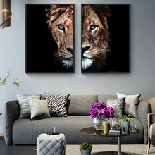 Load image into Gallery viewer, Lion and Lioness
