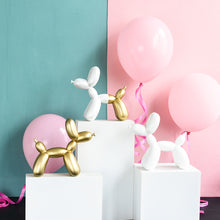 Load image into Gallery viewer, White Gold Ballon Dog
