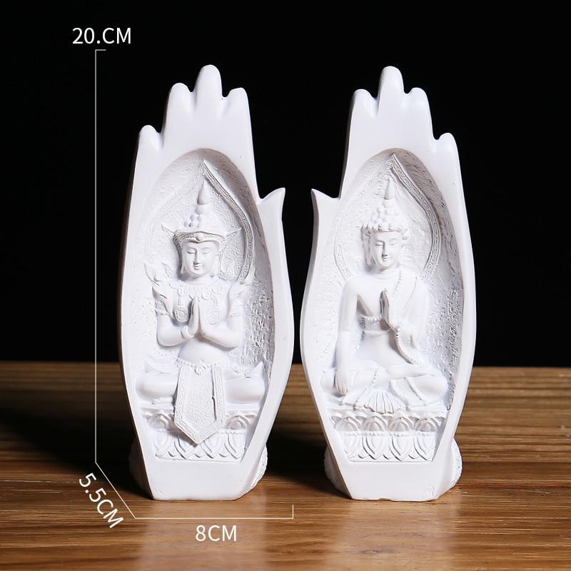 Tathagata Hand Figurine Figurines & Miniatures Mangobin Store White 