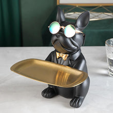 Load image into Gallery viewer, Cool French Bulldog Golden Tray
