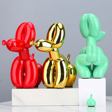 Load image into Gallery viewer, Balloon Dog Pooping Statue
