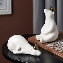 Load image into Gallery viewer, Ceramic Polar Bear
