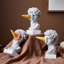 Load image into Gallery viewer, David with Ice Cream Statue
