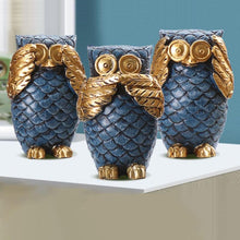 Load image into Gallery viewer, Three Wise Owls
