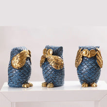 Load image into Gallery viewer, Three Wise Owls
