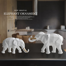 Load image into Gallery viewer, Geometric Elephant Ornament

