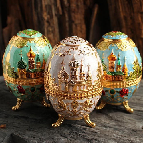 Vintage Faberge Egg Toothpick Holders Toothpick Holders Lora Secret Store 