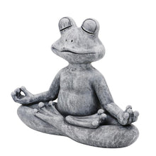 Load image into Gallery viewer, Zen Frog Yoga Statue
