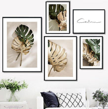 Load image into Gallery viewer, Lush Golden Palm Leaf
