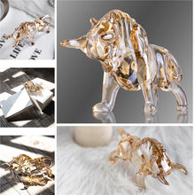 Load image into Gallery viewer, Crystal Bull Figurine
